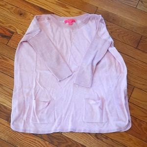Lilly Pulitzer pink cabo sweater